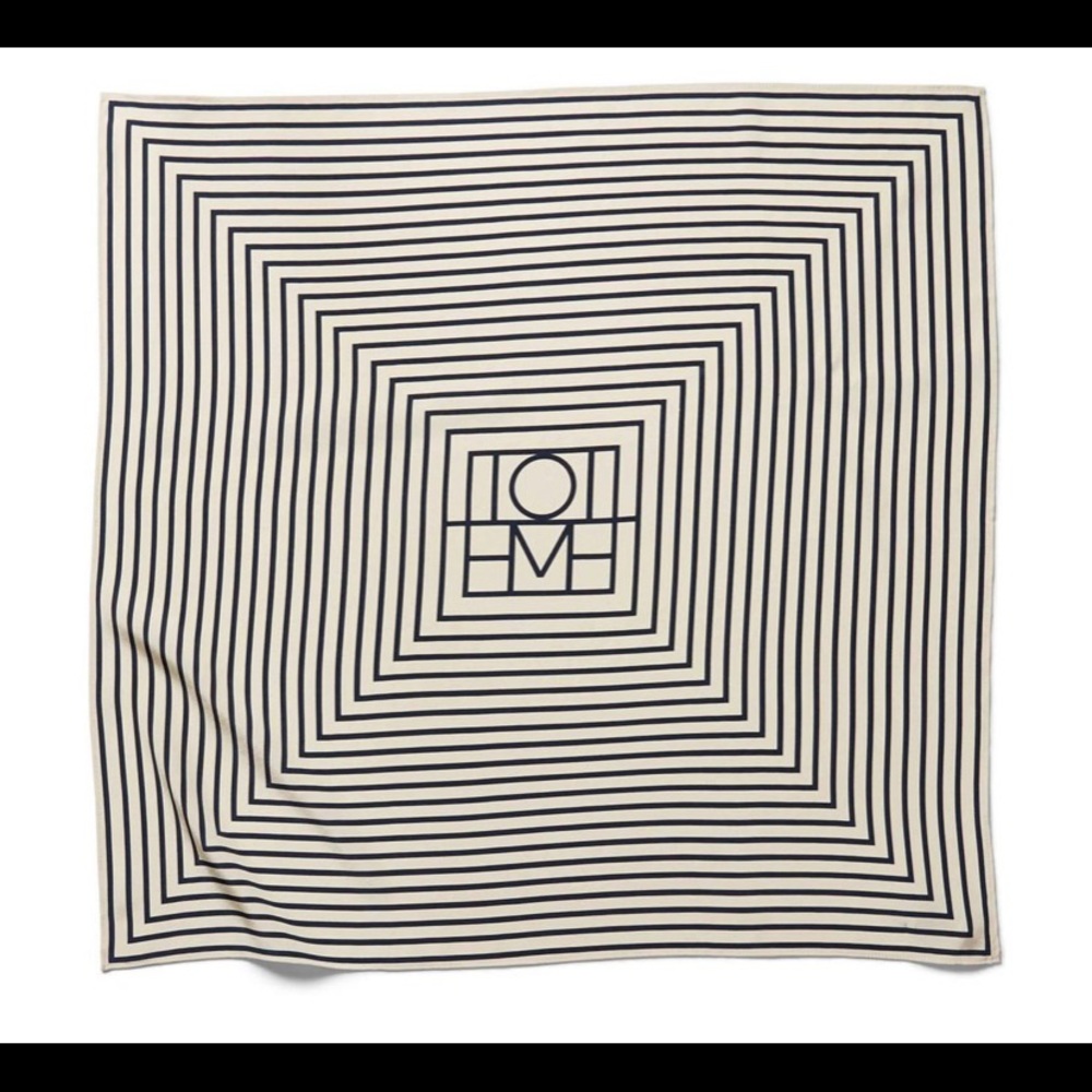 Toteme silk scarf